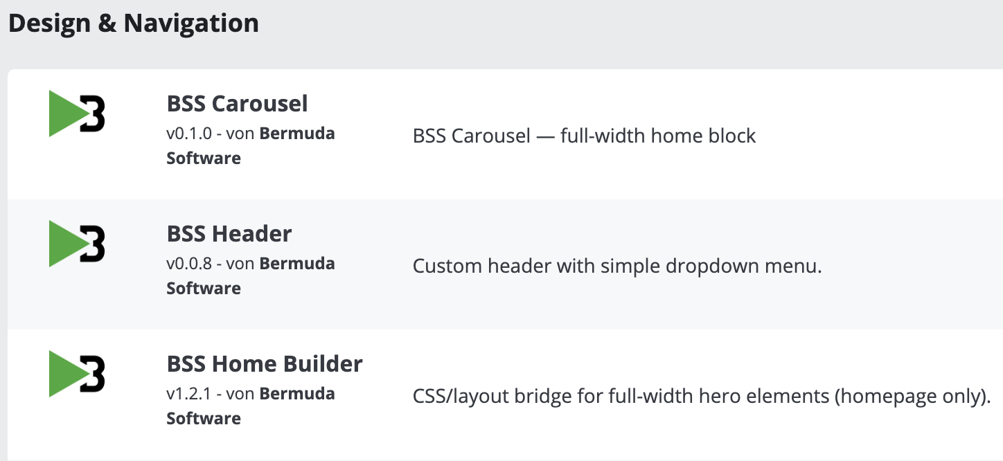PrestaShop custom modules preview